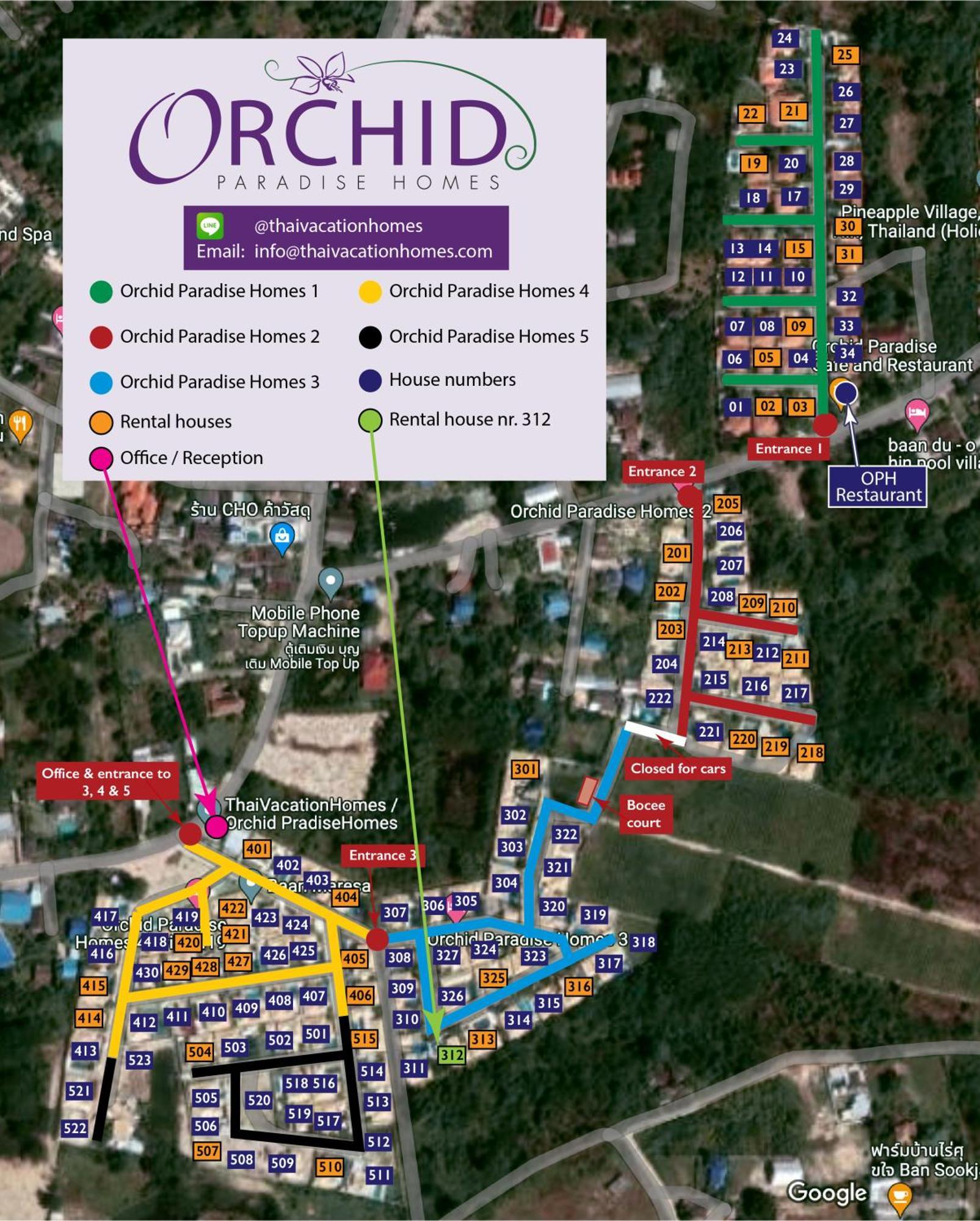 Orchid Paradise Homes 312 Hua Hin Exterior photo